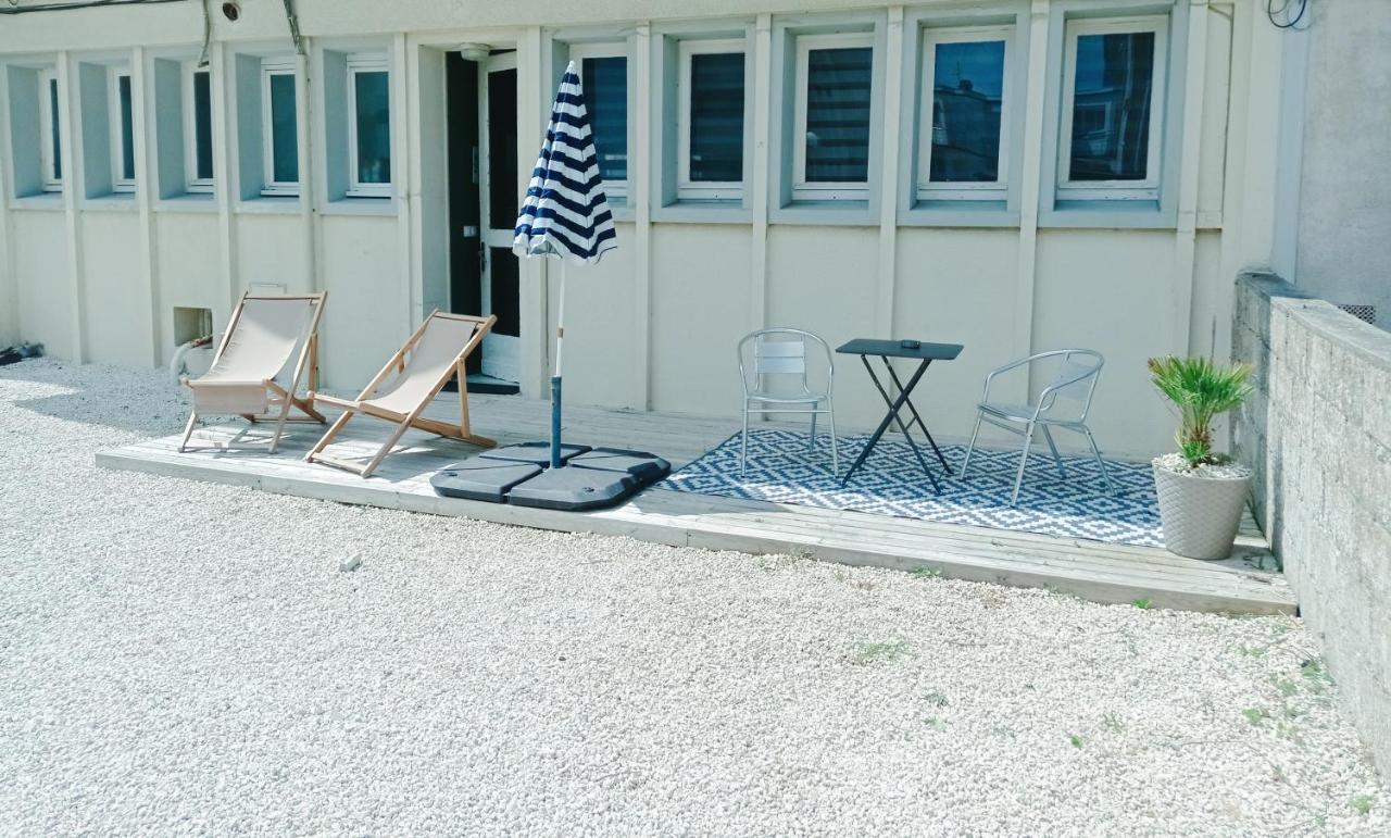 Ferienwohnung Cozy D'Opale Charmant T1 Bord De Mer Cour Privee Et Clot Wifi 3 Pers Animaux Acceptes Gratuit Berck Exterior foto